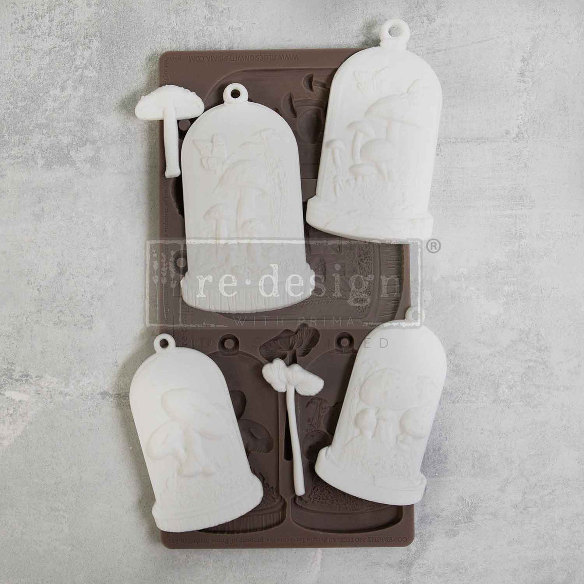 Decor Moulds® – Enchanted Shroom – 1 pc, 5″x10″x8mm