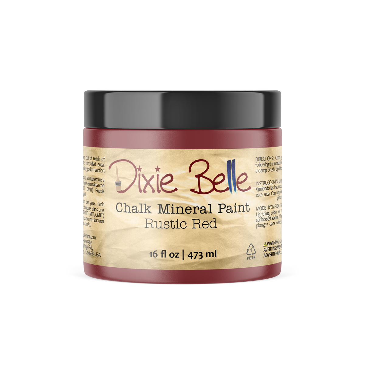 Rustic Red Chalk Mineral Paint