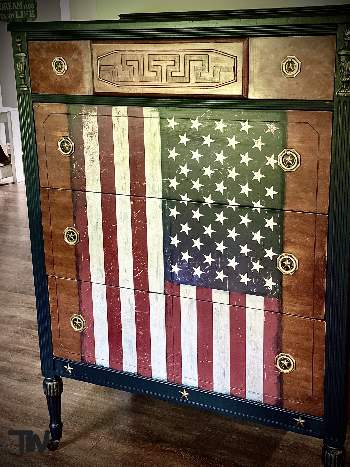 Re~Design with Prima - America Decor Transfer 23"x30"