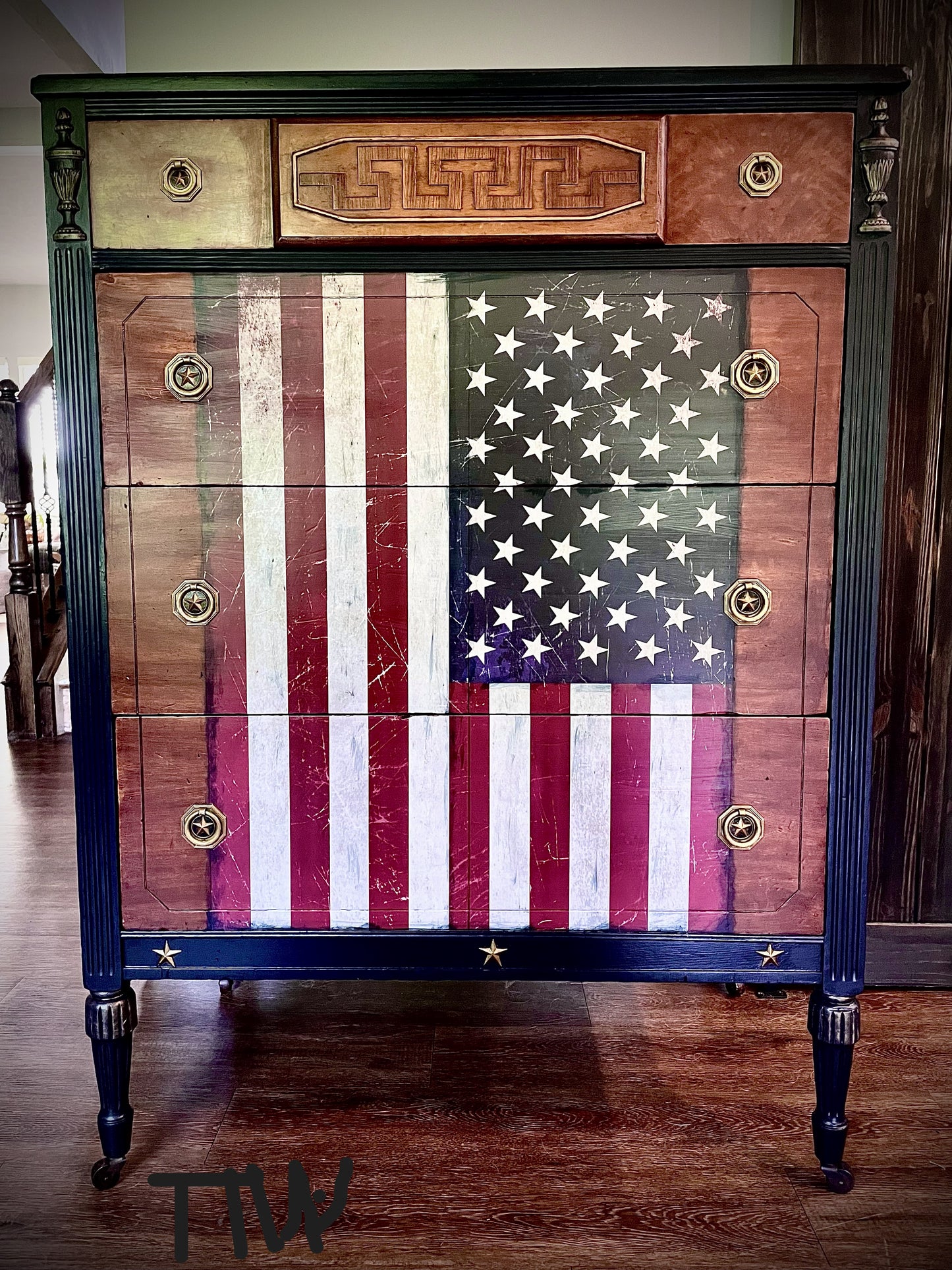 Re~Design with Prima - America Decor Transfer 23"x30"
