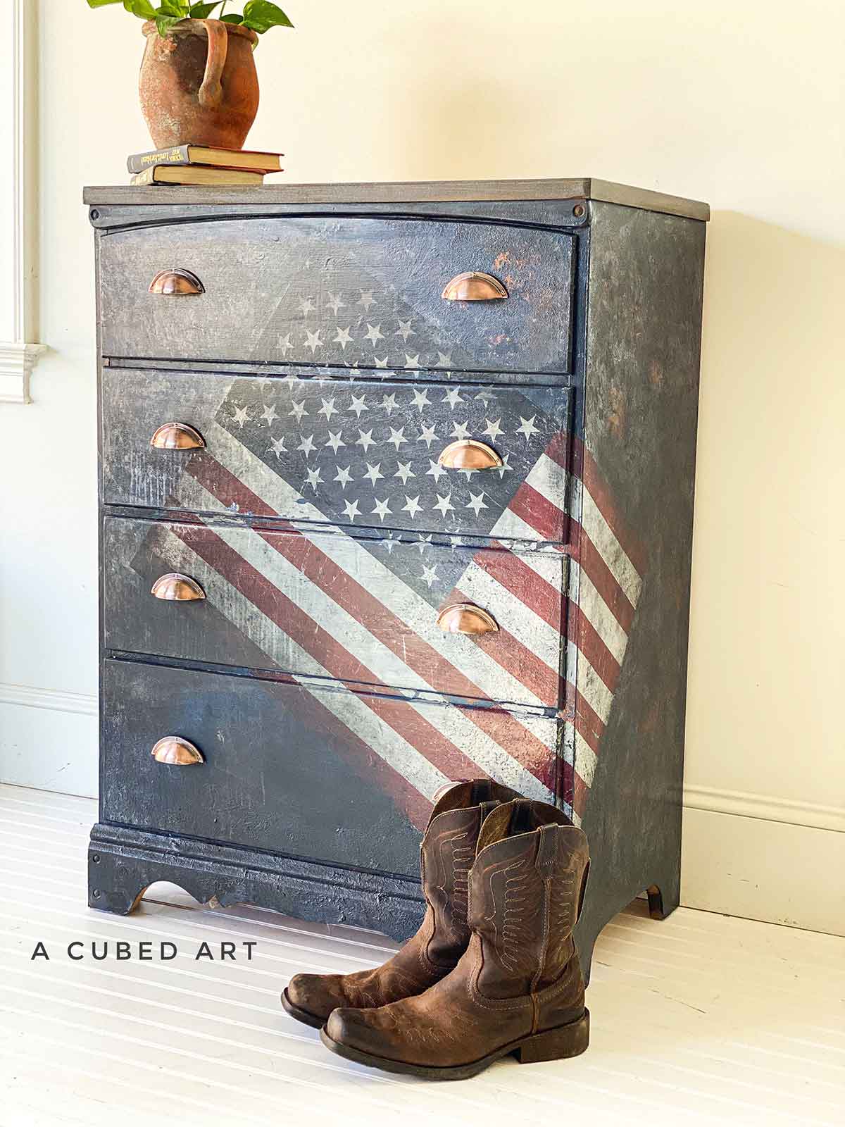 Re~Design with Prima - America Decor Transfer 23"x30"