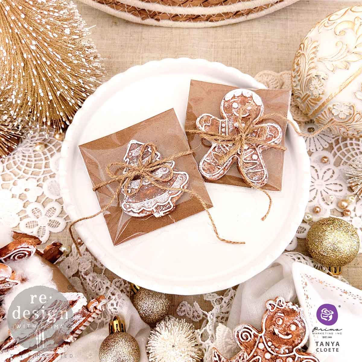 Decor Moulds® – Festive Gingerbread Treats – 1 pc, 5″x8″x8mm