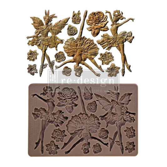 Decor Moulds® – Angelic Twirl – 1 pc, 5″x8″x8mm