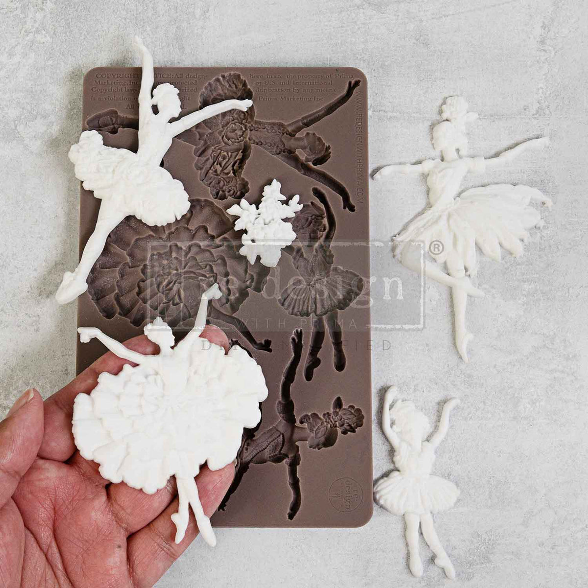 Decor Moulds® – Celestial Grace – 1 pc, 5″x8″x8mm