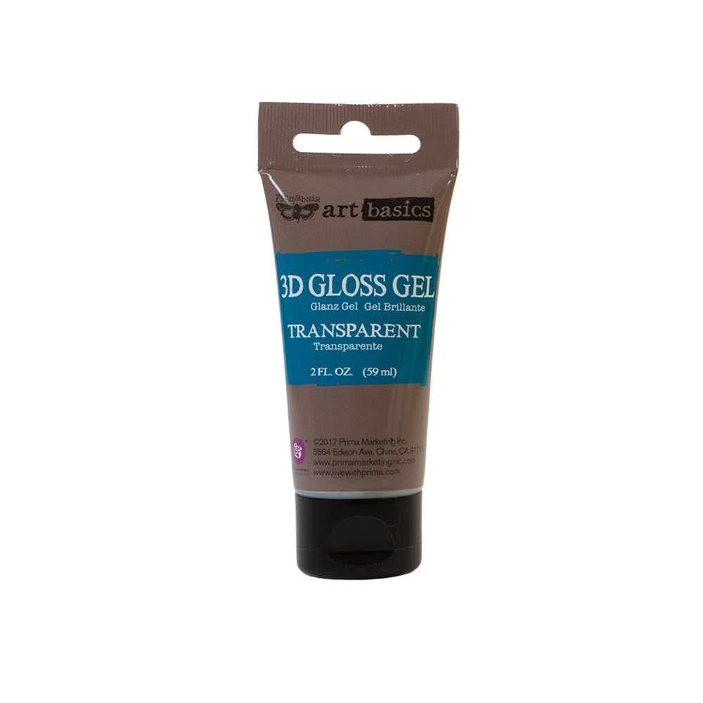 Art Basics – 3D Gloss Gel – 2oz Tube