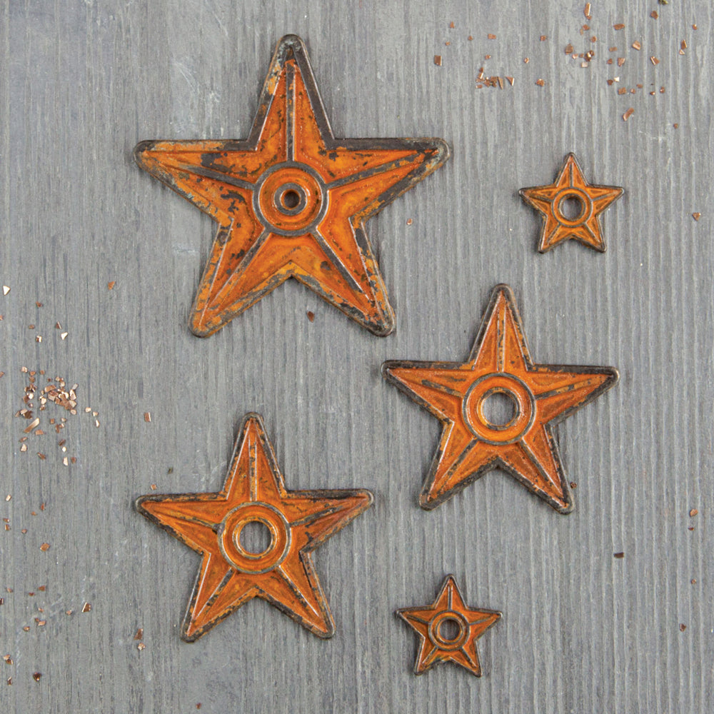 Mechanicals – Barn Stars – 5 pcs