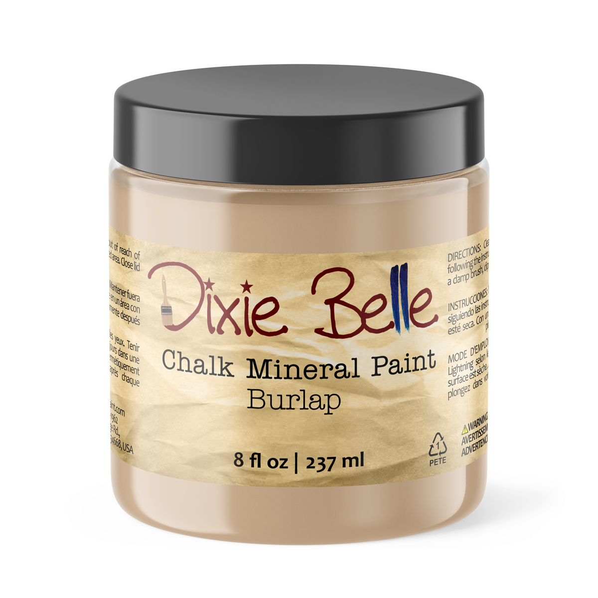 Burlap Chalk Mineral Paint