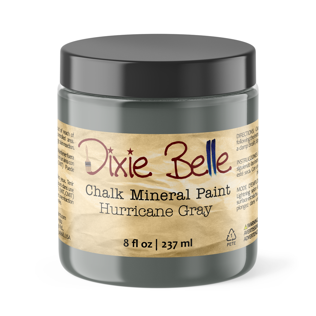 Hurricane Gray Chalk Mineral Paint