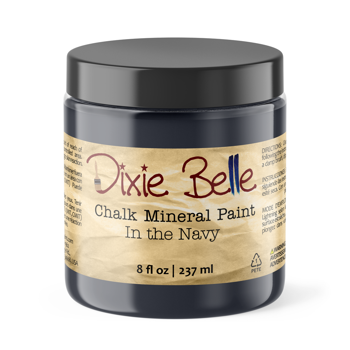 In the Navy Chalk Mineral Paint