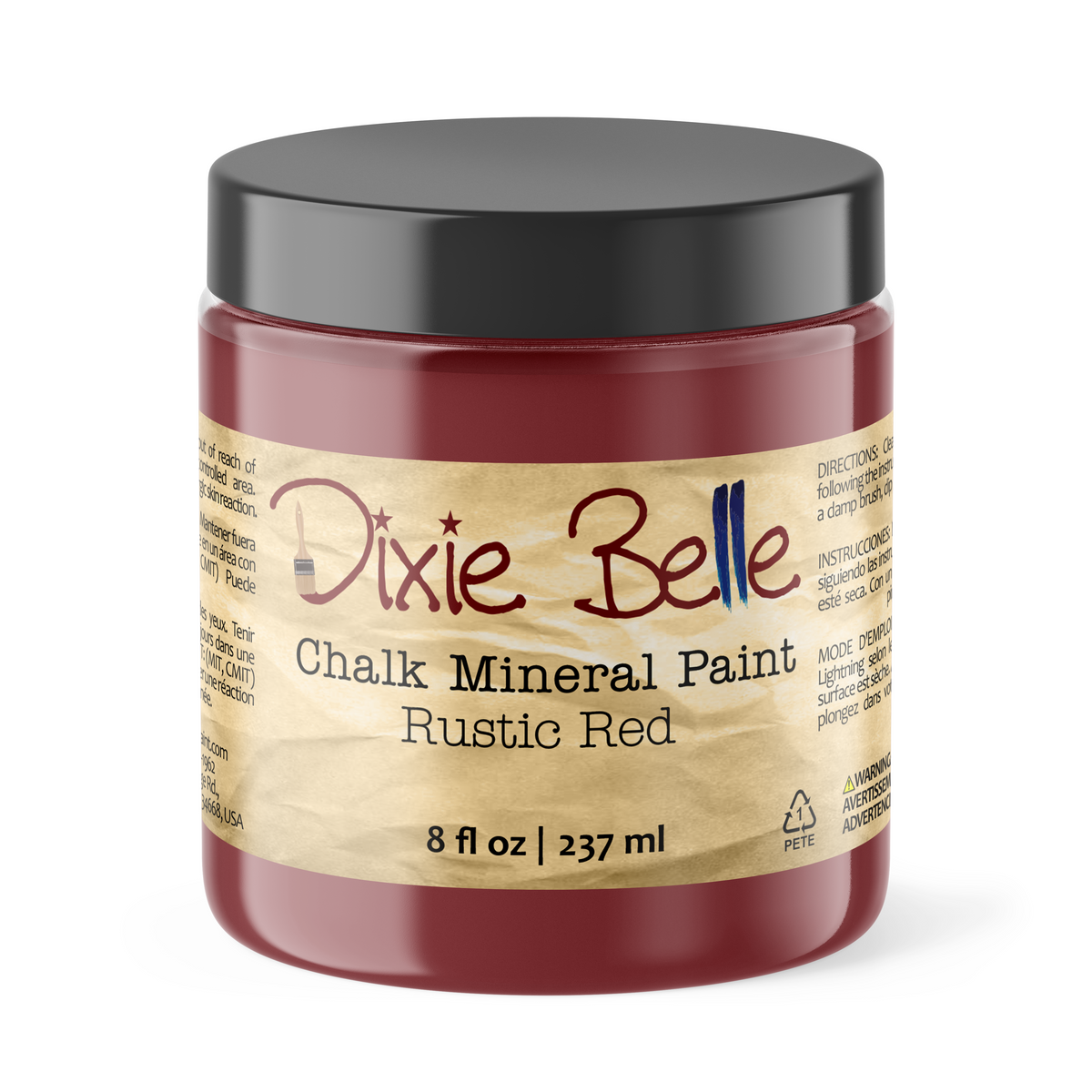 Rustic Red Chalk Mineral Paint