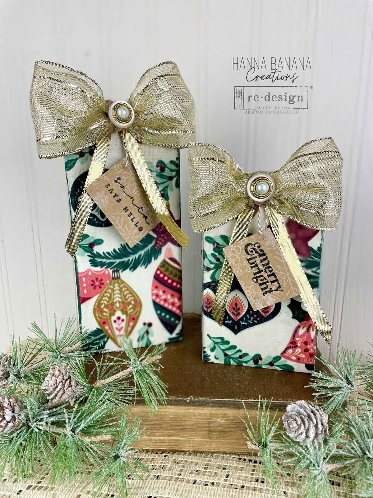 Decor Clear Stamp – Here Comes Santa – 8.5″x11″