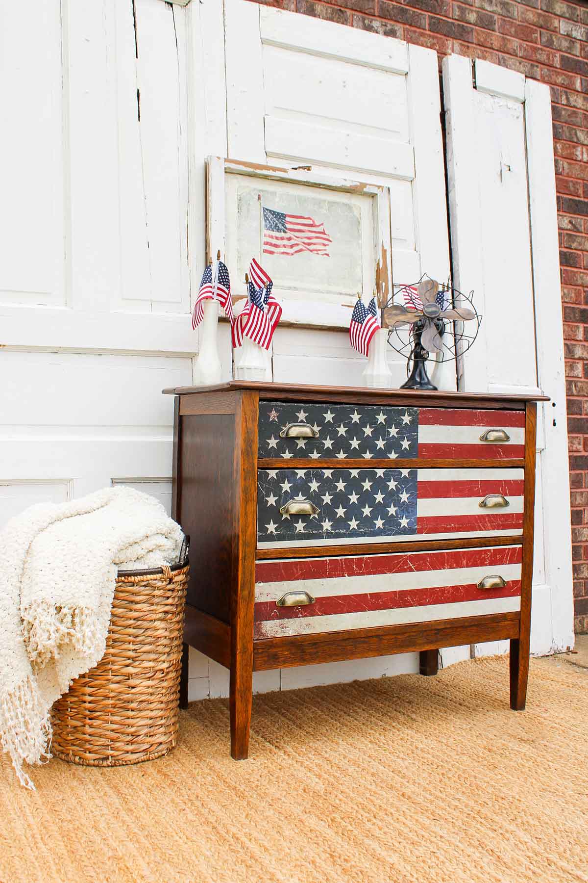 Re~Design with Prima - America Decor Transfer 23"x30"