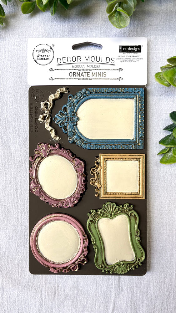 Decor Moulds® – Ornate Minis – 1 pc, 5″x8″x8mm